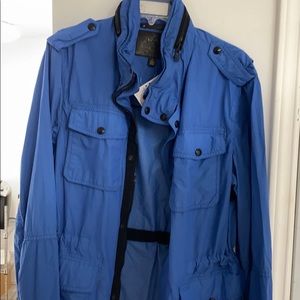 New Coach cobalt GD Wyatt Field Jacket Medium